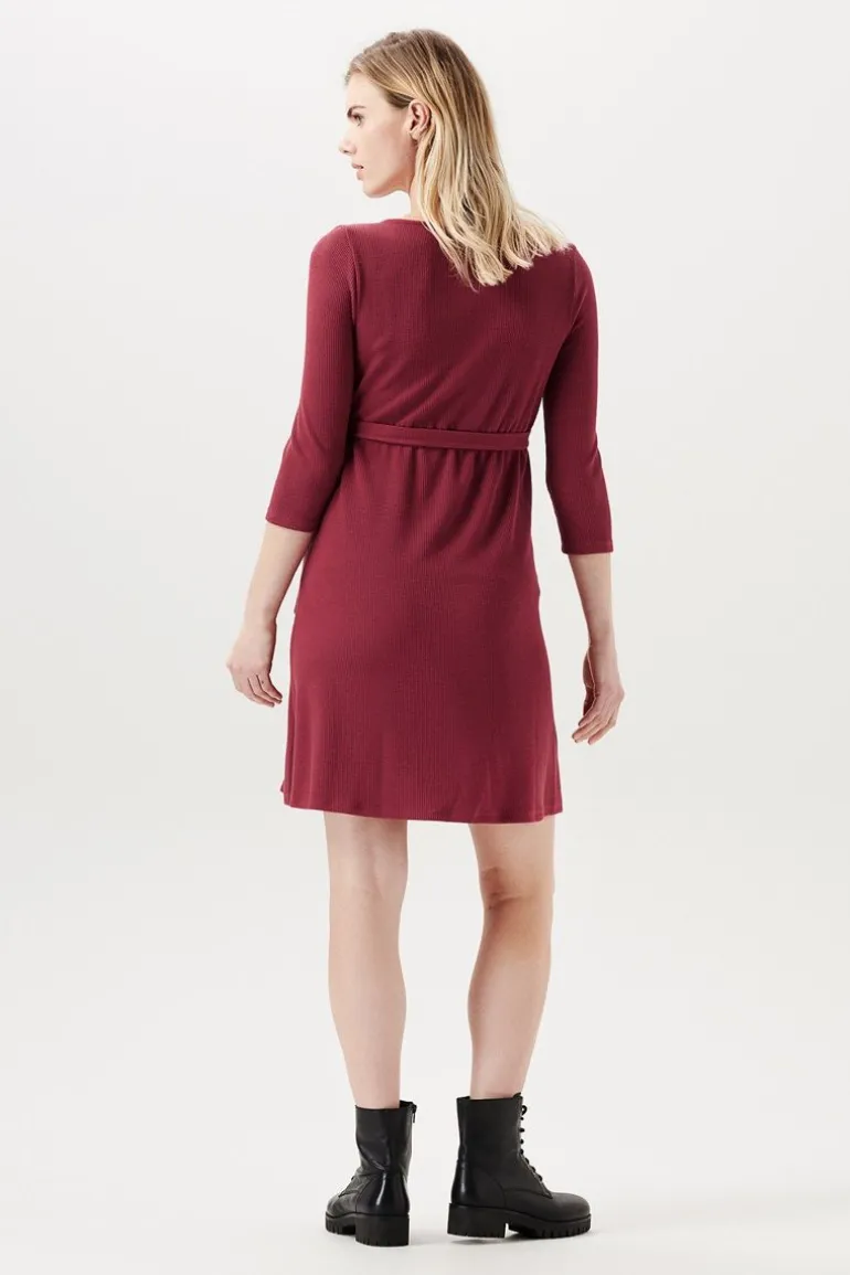 jurk__dark_red_7-1.webp Noppies Jurken<Jurk - Dark Red