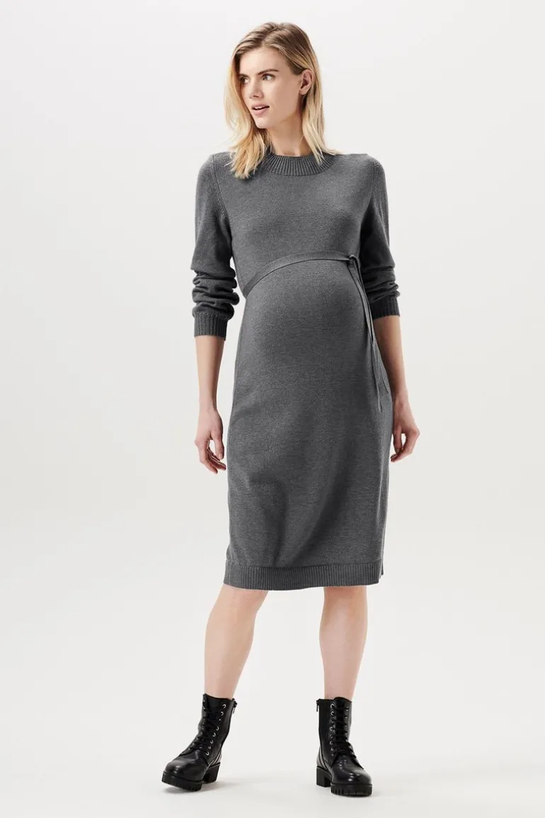 jurk__medium_grey_0.webp Noppies Jurken<Jurk - Medium Grey