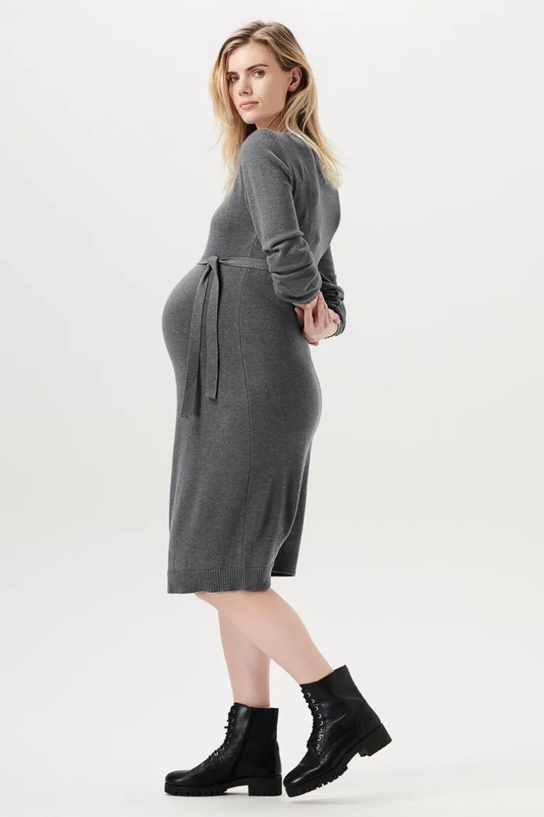 jurk__medium_grey_5.webp Noppies Jurken<Jurk - Medium Grey
