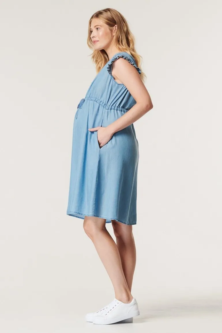 jurk__medium_wash_12.webp Noppies Jurken<Jurk - Medium Wash