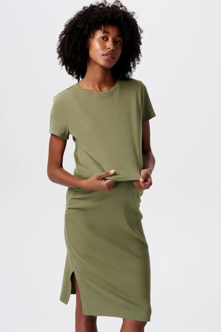 jurk__olive_green_0.webp Noppies Jurken<Jurk - Olive Green