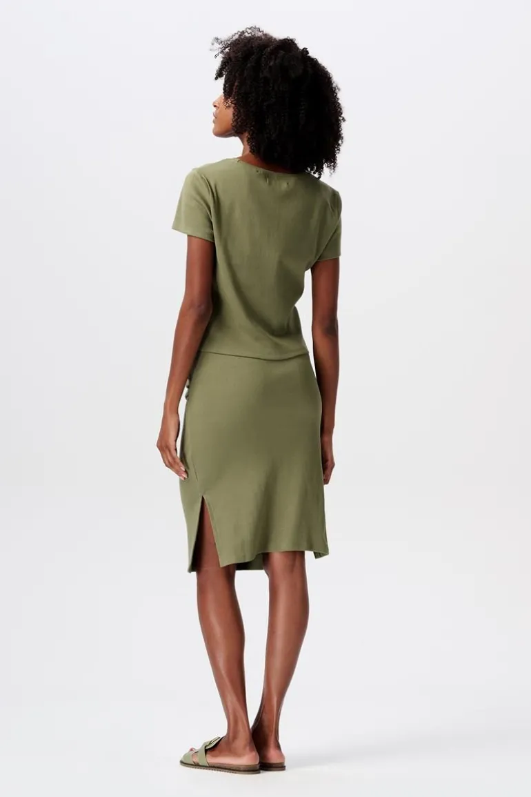 jurk__olive_green_1.webp Noppies Jurken<Jurk - Olive Green