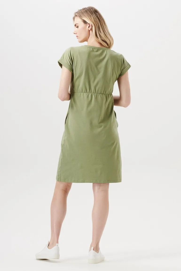 jurk__real_olive_1-1.webp Noppies Jurken<Jurk - Real Olive