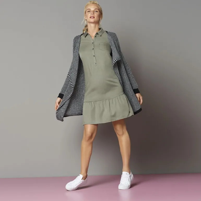 jurk__real_olive_6.webp Noppies Jurken<Jurk - Real Olive