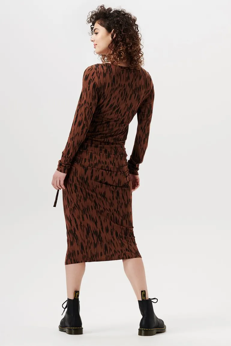 jurk_alva__brunette_6.webp Noppies Jurken<Jurk Alva - Brunette