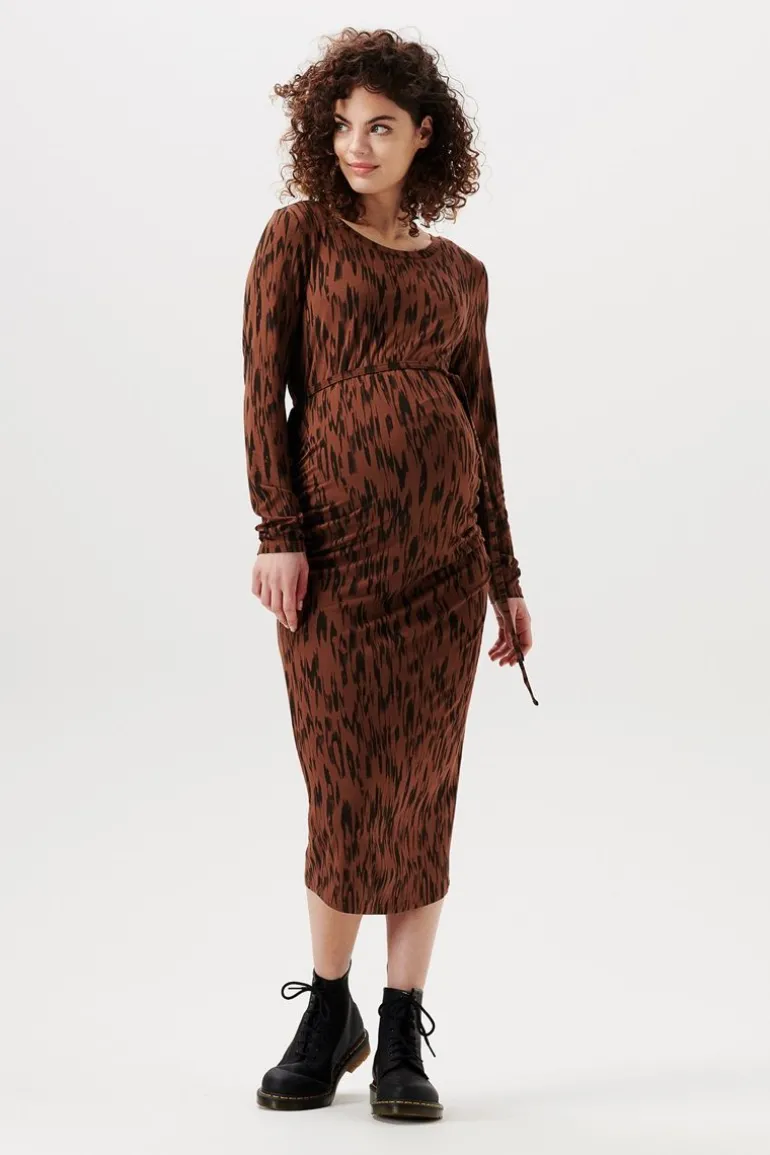 jurk_alva__brunette_7.webp Noppies Jurken<Jurk Alva - Brunette