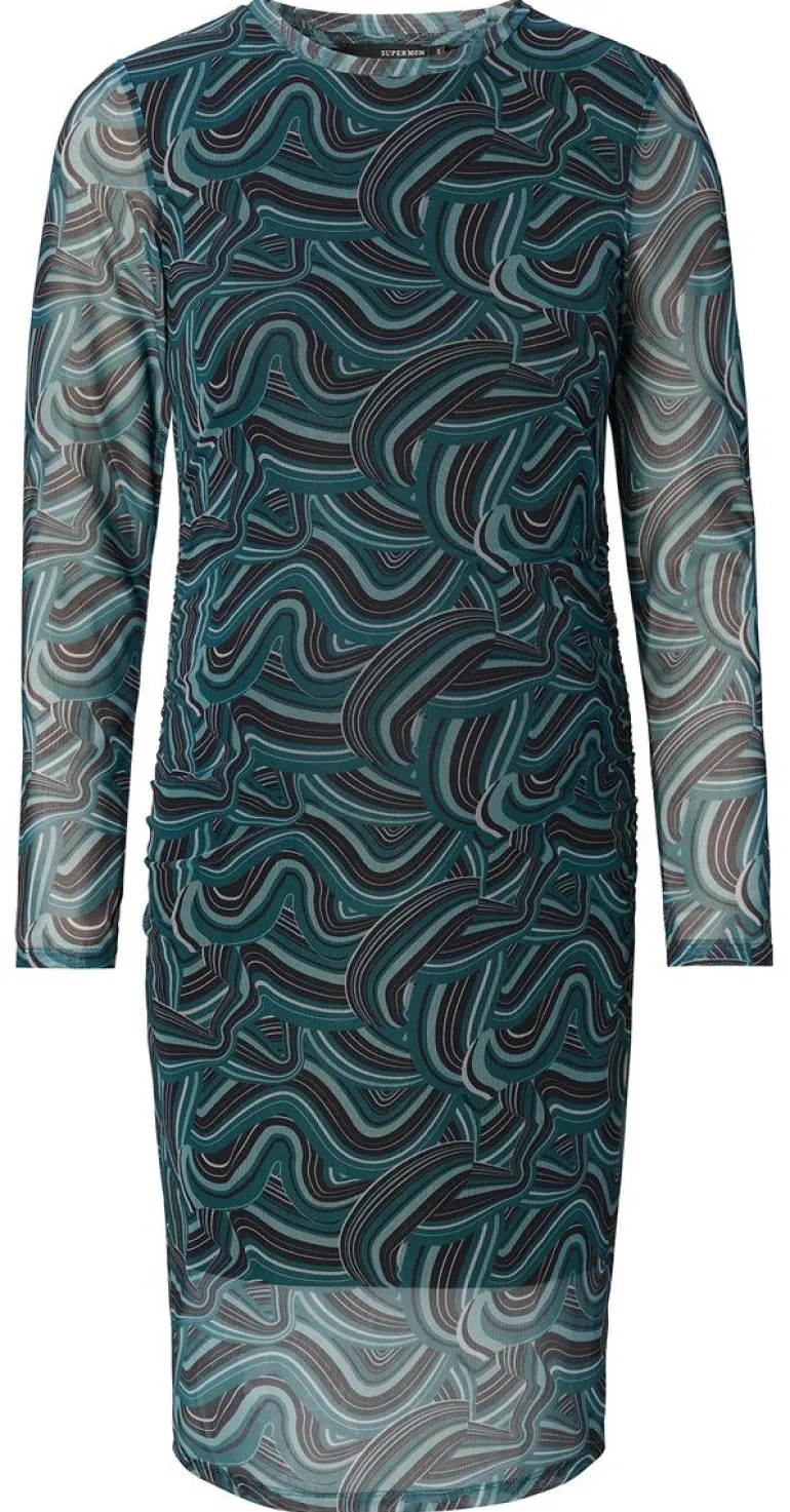 jurk_deville__deep_teal_2.webp Noppies Jurken<Jurk Deville - Deep Teal