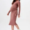 Noppies Jurken<Jurk Dress Frisco Long Sleeve - Rose Taupe
