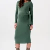 Noppies Jurken<Jurk Dress Frisco Long Sleeve - Dark Forest
