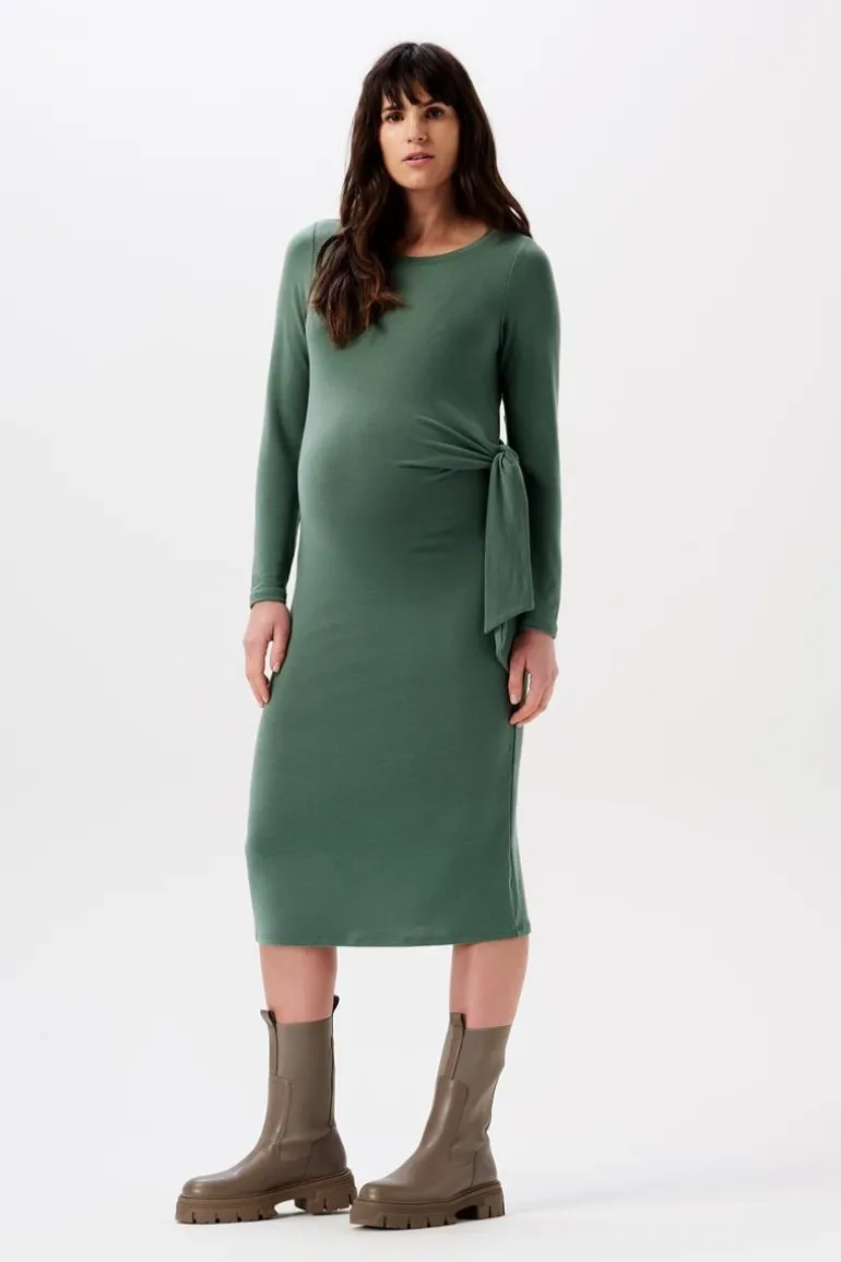 jurk_dress_frisco_long_sl_0-2.webp Noppies Jurken<Jurk Dress Frisco Long Sleeve - Dark Forest