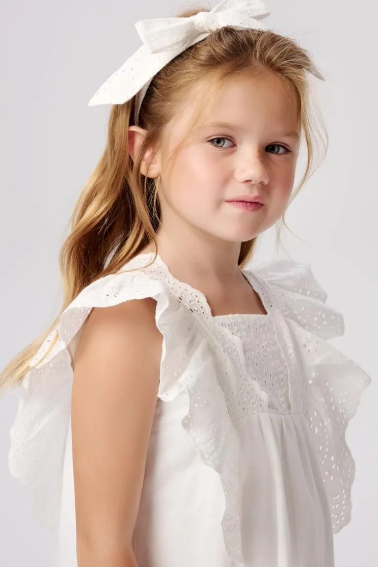 jurk_eglin__bright_white_5.webp Noppies Jurken<Jurk Eglin - Bright White
