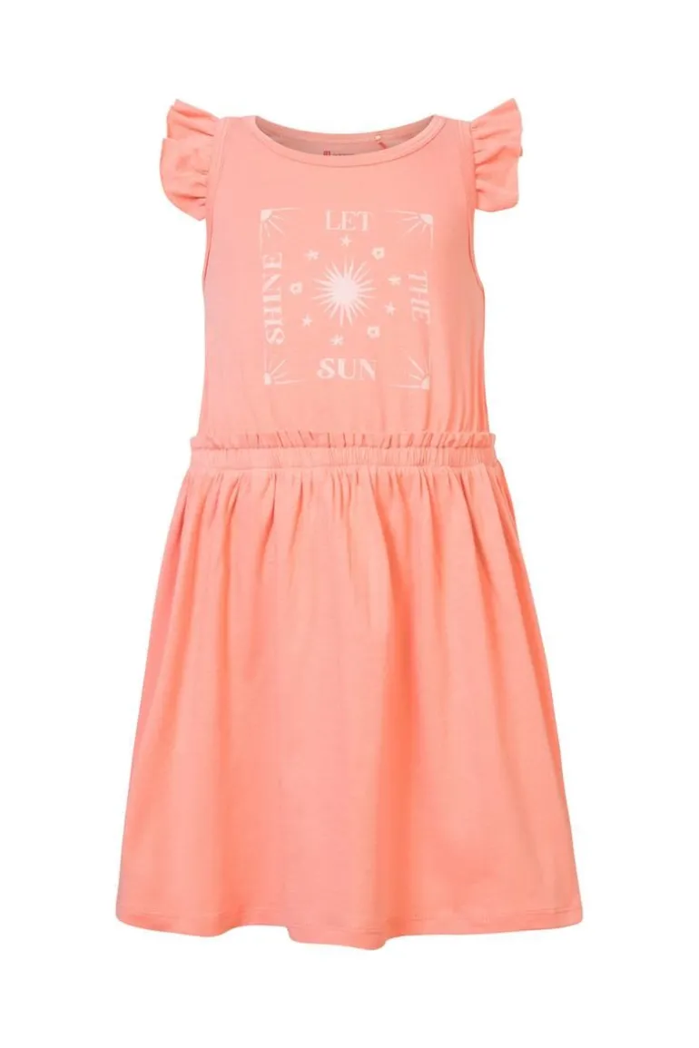 jurk_ethete__coral_haze_2.webp Noppies Jurken<Jurk Ethete - Coral Haze