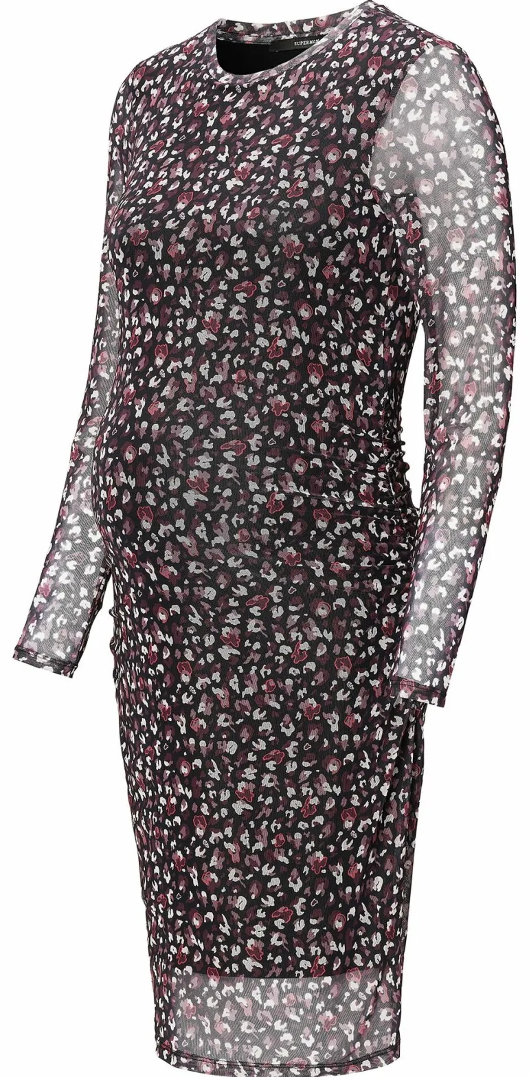jurk_floral_mesh__black_7.webp Noppies Jurken<Jurk Floral Mesh - Black