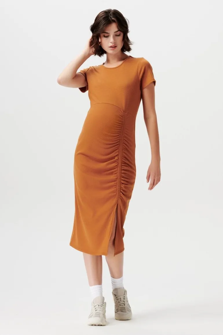 jurk_hanover__almond_0.webp Noppies Jurken<Jurk Hanover - Almond