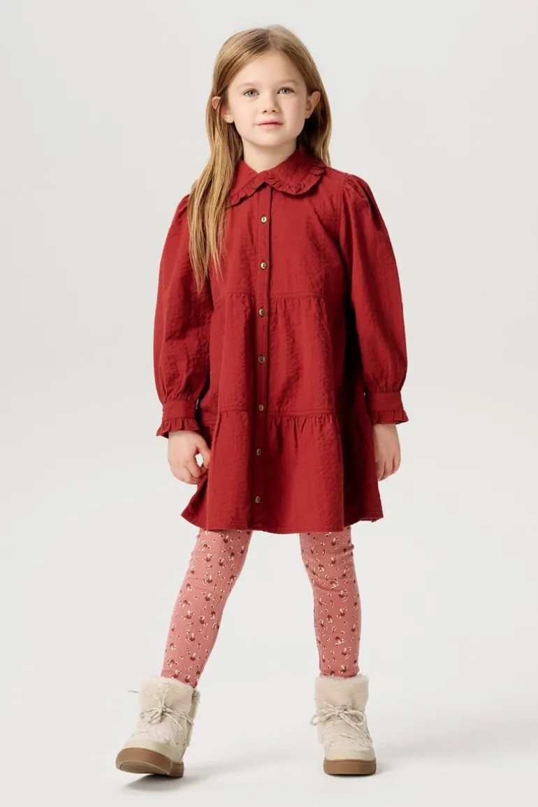 jurk_jeannette__burnt_hen_0.webp Noppies Jurken<Jurk Jeannette - Burnt Henna