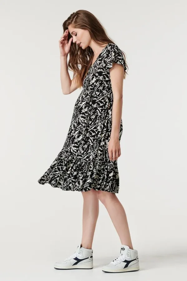 Noppies Jurken<Jurk Leaf - Black