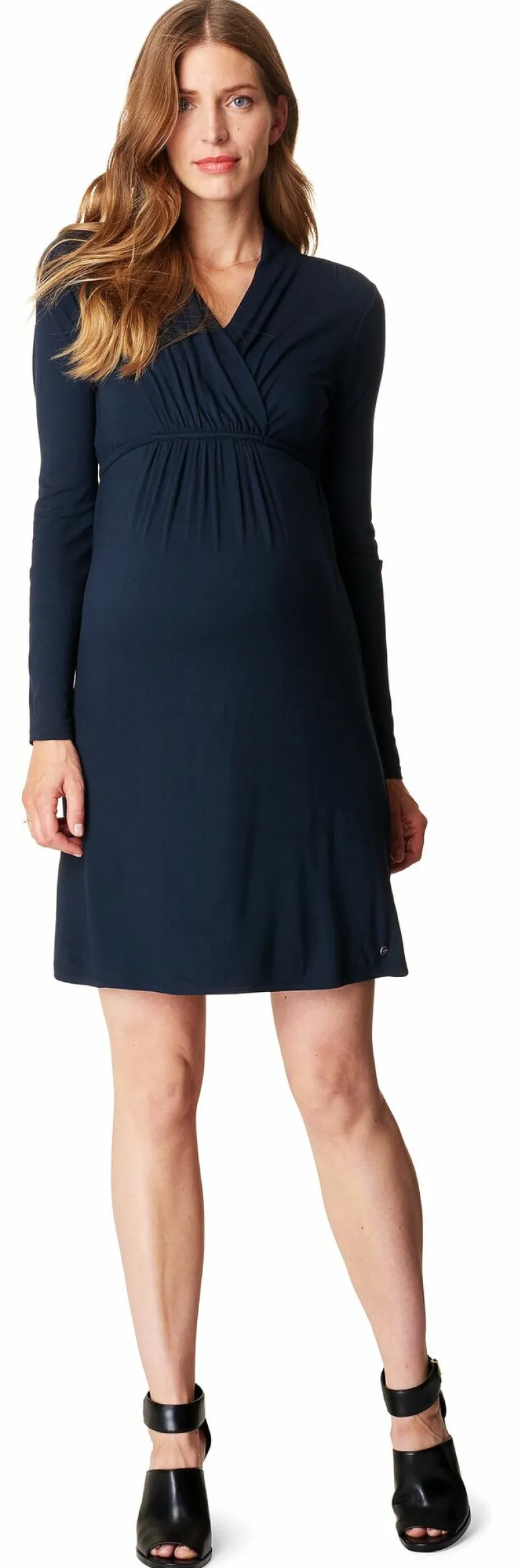 jurk_met_voedingsfunctie__0-122.webp Noppies Jurken | Jurken<Jurk Met Voedingsfunctie - Night Blue