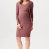 Noppies Jurken | Jurken<Jurk Met Voedingsfunctie Asa Ultra Soft Nursing Dress - Rose Taupe