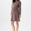 Noppies Jurken | Jurken<Jurk Met Voedingsfunctie - Plum red