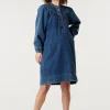 Noppies Jurken | Jurken<Jurk Met Voedingsfunctie Bowes - Blue Denim