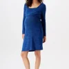 Noppies Jurken | Jurken<Jurk Met Voedingsfunctie - Royal Blue