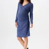 Noppies Jurken | Jurken<Jurk Met Voedingsfunctie - Dark Blue
