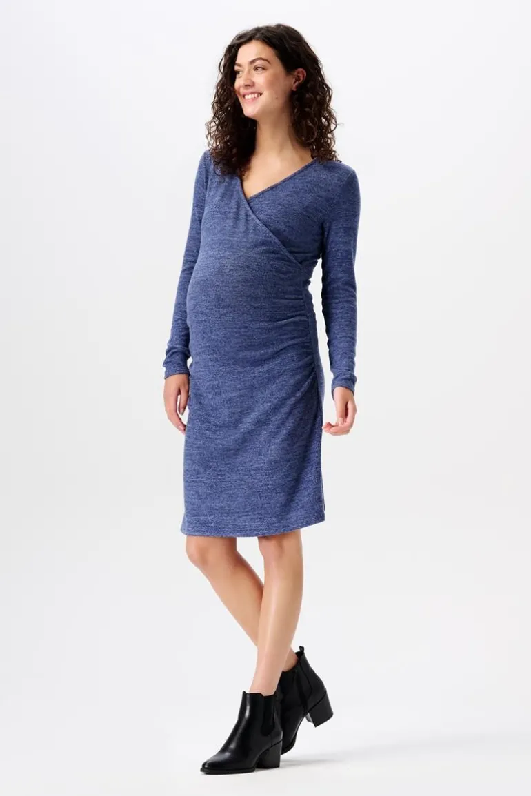jurk_met_voedingsfunctie__0-21.webp Noppies Jurken | Jurken<Jurk Met Voedingsfunctie - Dark Blue