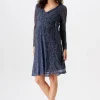 Noppies Jurken | Jurken<Jurk Met Voedingsfunctie - Dark Blue