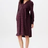 Noppies Jurken | Jurken<Jurk Met Voedingsfunctie - Plum red