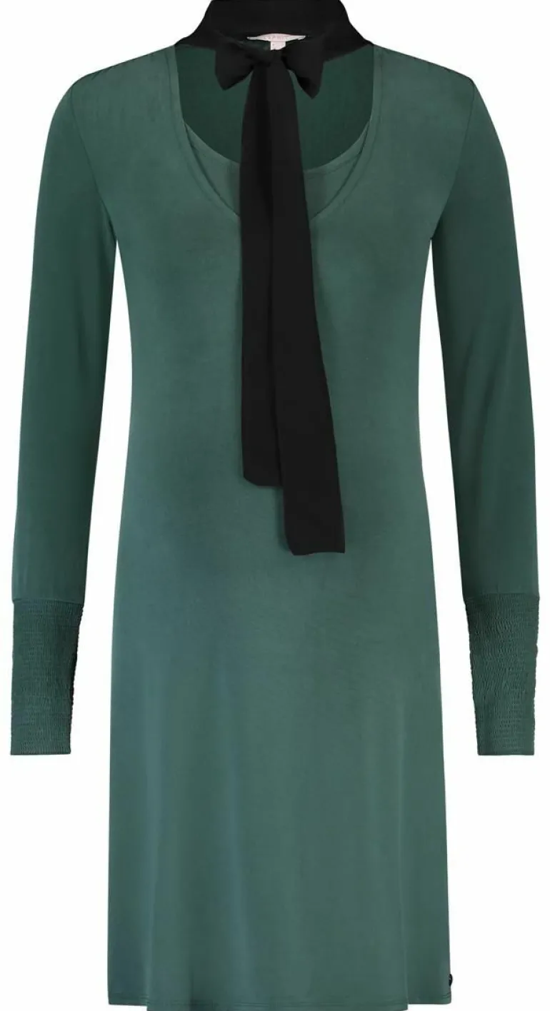 jurk_met_voedingsfunctie__0-79.webp Noppies Jurken | Jurken<Jurk Met Voedingsfunctie - Dark Teal Green