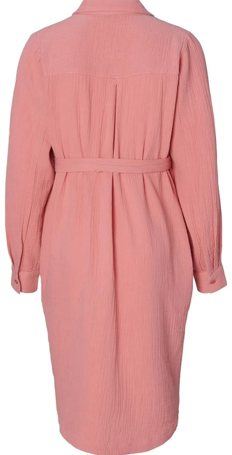 jurk_met_voedingsfunctie__1-117.webp Noppies Jurken | Jurken<Jurk Met Voedingsfunctie Epworth - Dusty Rose
