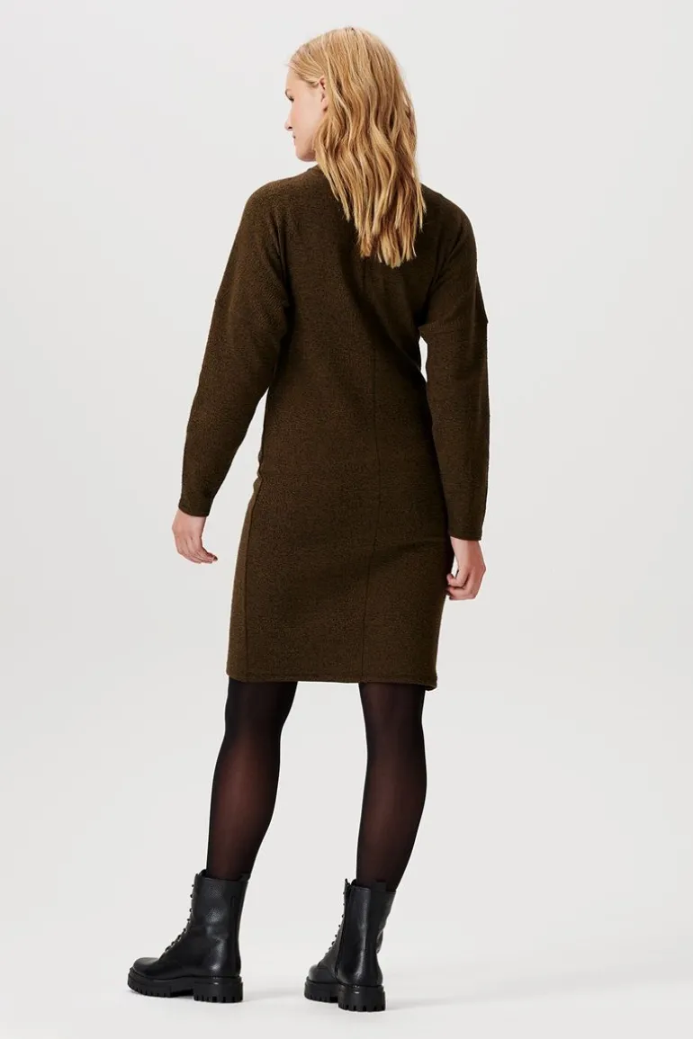 jurk_met_voedingsfunctie__1-179.webp Noppies Jurken | Jurken<Jurk Met Voedingsfunctie Riva - dark olive