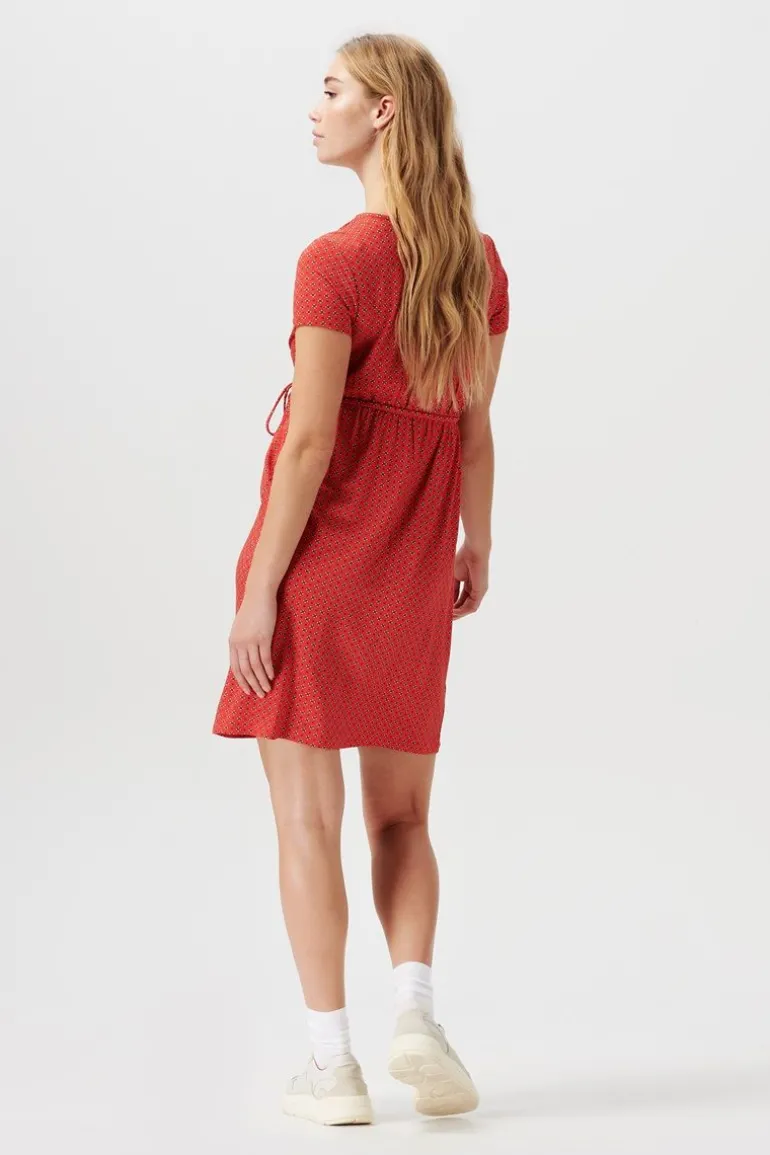 jurk_met_voedingsfunctie__1-50.webp Noppies Jurken | Jurken<Jurk Met Voedingsfunctie - Flame Red