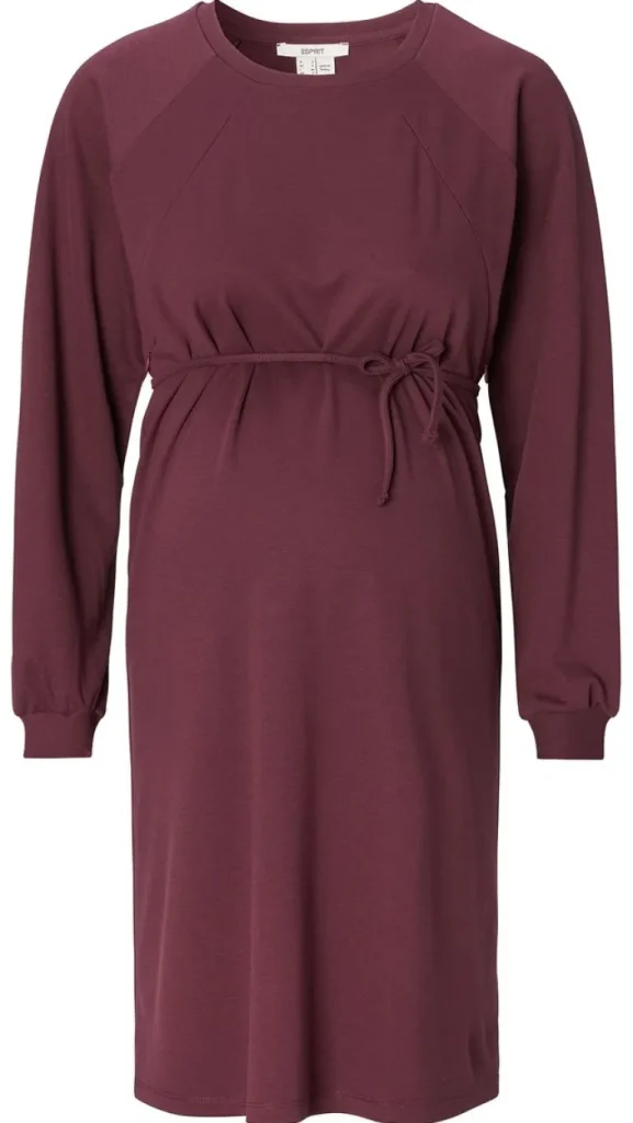Noppies Jurken | Jurken<Jurk Met Voedingsfunctie - Plum Brown