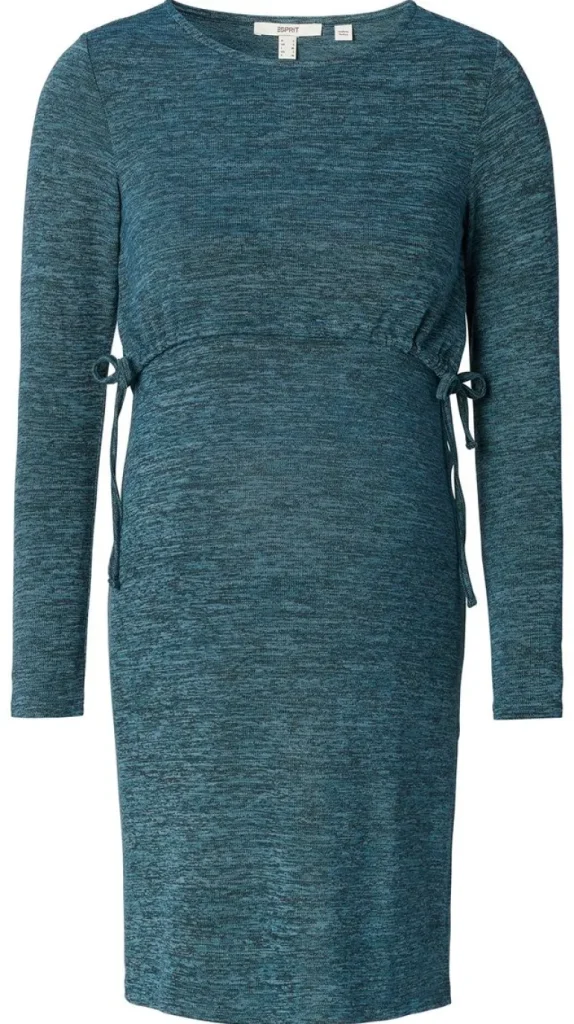 Noppies Jurken | Jurken<Jurk Met Voedingsfunctie - Teal Blue