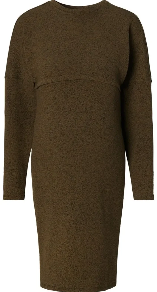 Noppies Jurken | Jurken<Jurk Met Voedingsfunctie Riva - dark olive