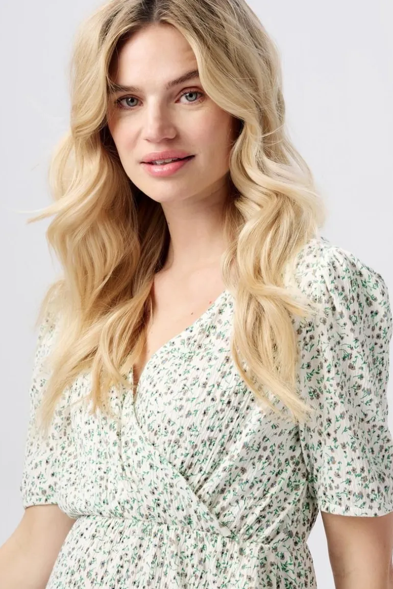 jurk_met_voedingsfunctie__12-16.webp Noppies Jurken | Jurken<Jurk Met Voedingsfunctie Jaelynn - Cream minimal flower
