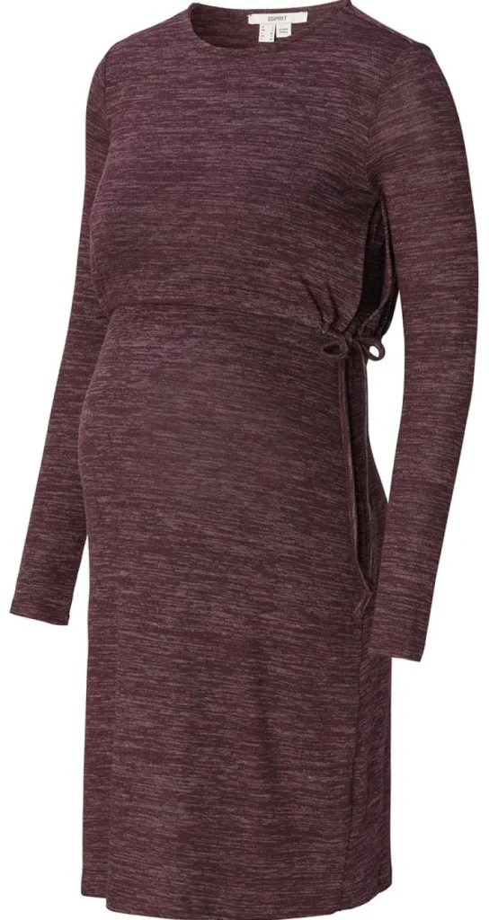 Noppies Jurken | Jurken<Jurk Met Voedingsfunctie - Plum Brown