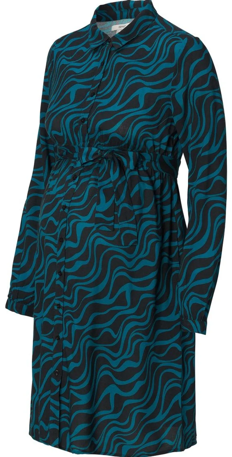 jurk_met_voedingsfunctie__12-59.webp Noppies Jurken | Jurken<Jurk Met Voedingsfunctie - Blue Coral