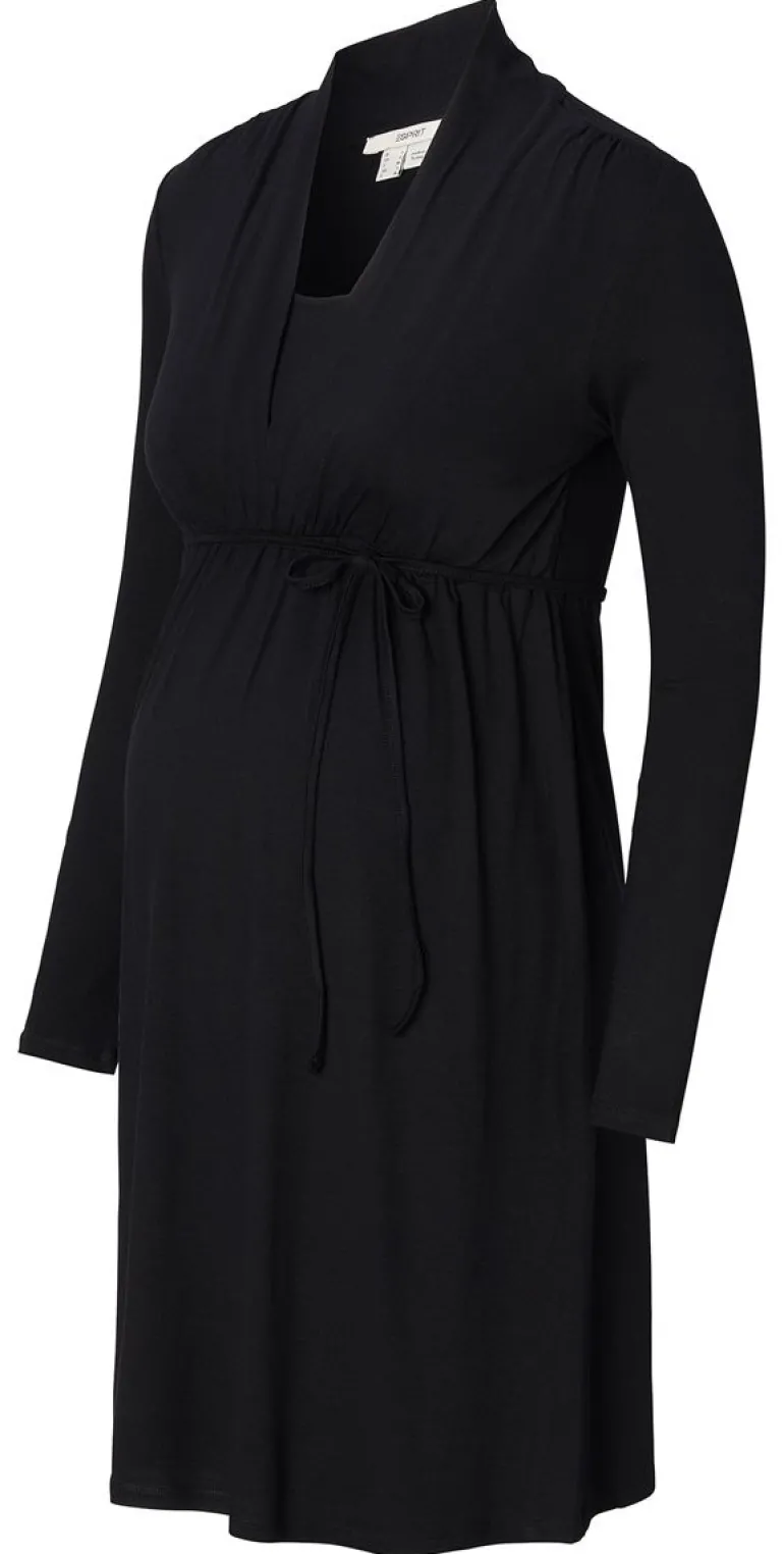 jurk_met_voedingsfunctie__12-62.webp Noppies Jurken | Jurken<Jurk Met Voedingsfunctie - Black Ink