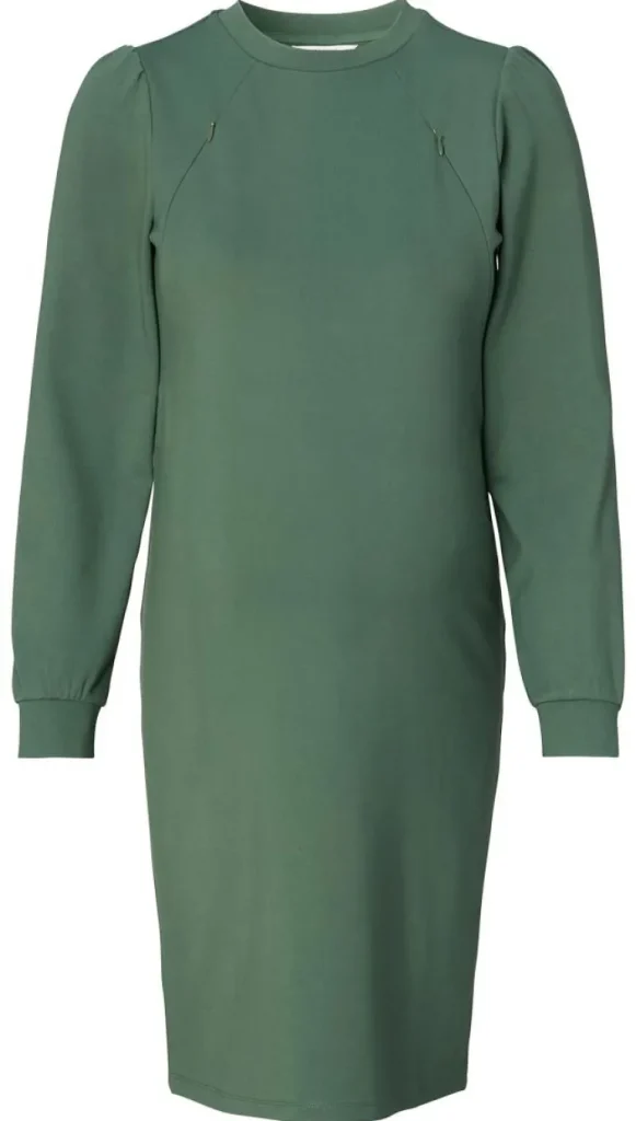 Noppies Jurken | Jurken<Jurk Met Voedingsfunctie Kalida - Duck Green