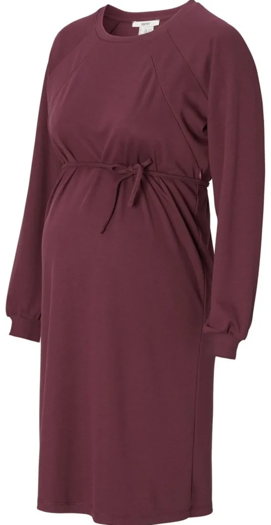 Noppies Jurken | Jurken<Jurk Met Voedingsfunctie - Plum Brown