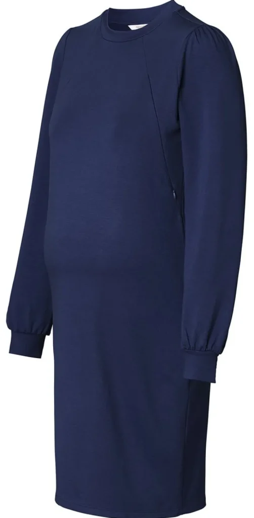 Noppies Jurken | Jurken<Jurk Met Voedingsfunctie Pinole - Peacoat