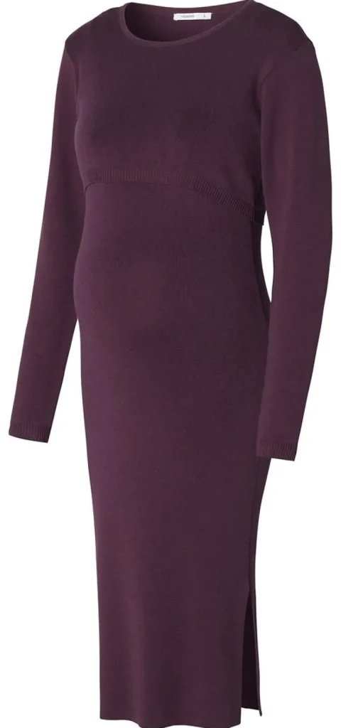 Noppies Jurken | Jurken<Jurk Met Voedingsfunctie Jaleesa - Plum Perfect