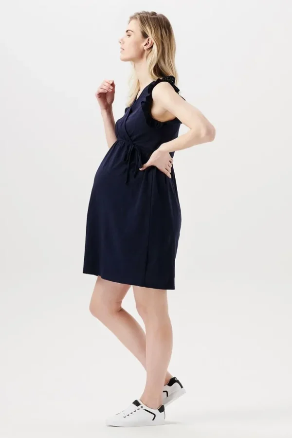 Noppies Jurken | Jurken<Jurk Met Voedingsfunctie - Night Sky Blue