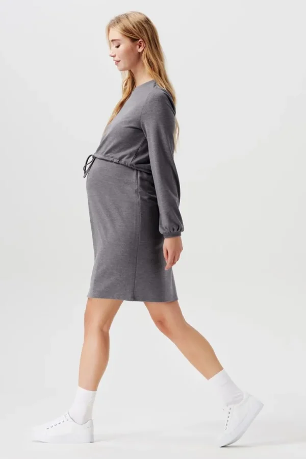 Noppies Jurken | Jurken<Jurk Met Voedingsfunctie - Medium Grey