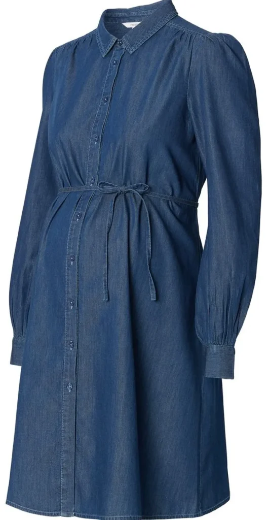 Noppies Jurken | Jurken<Jurk Met Voedingsfunctie Oberlin - Vintage Blue