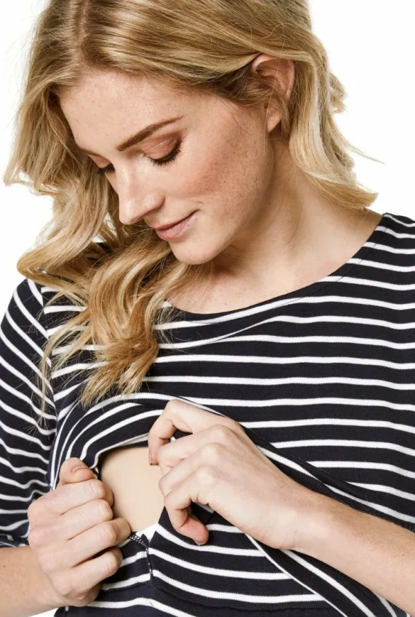 Noppies Jurken | Jurken<Jurk Met Voedingsfunctie - Night Blue