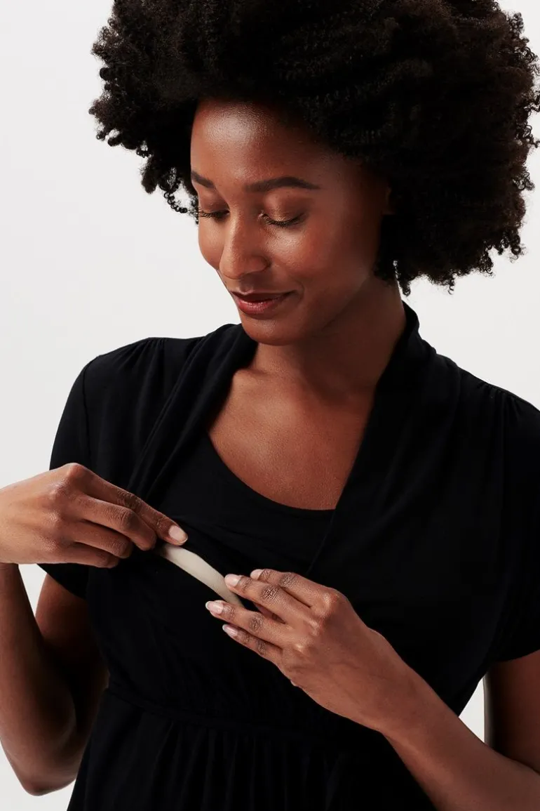 jurk_met_voedingsfunctie__14-60.webp Noppies Jurken | Jurken<Jurk Met Voedingsfunctie - Black Ink