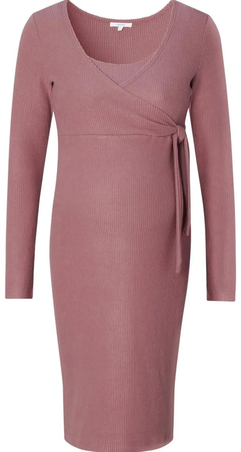 jurk_met_voedingsfunctie__2-128.webp Noppies Jurken | Jurken<Jurk Met Voedingsfunctie Asa Ultra Soft Nursing Dress - Rose Taupe